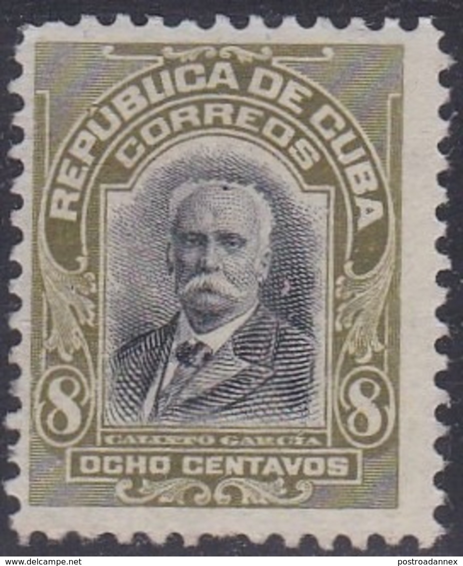 Cuba, Scott #251, Mint Hinged, Calixto Garcia, Issued 1911 - Ungebraucht