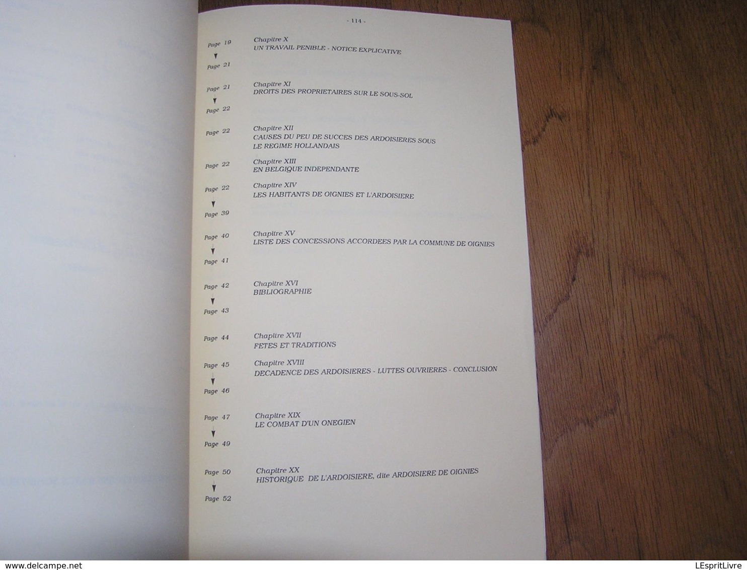 ESSAI DE CONTRIBUTIONS HISTOIRE D' OIGNIES 3 Régionalisme Ardoisières St Joseph St Luc Belle Haye Ardoise Ouvriers - België