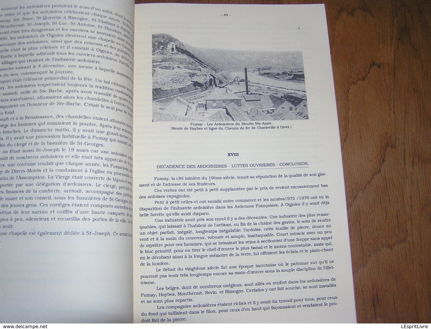 ESSAI DE CONTRIBUTIONS HISTOIRE D' OIGNIES 3 Régionalisme Ardoisières St Joseph St Luc Belle Haye Ardoise Ouvriers