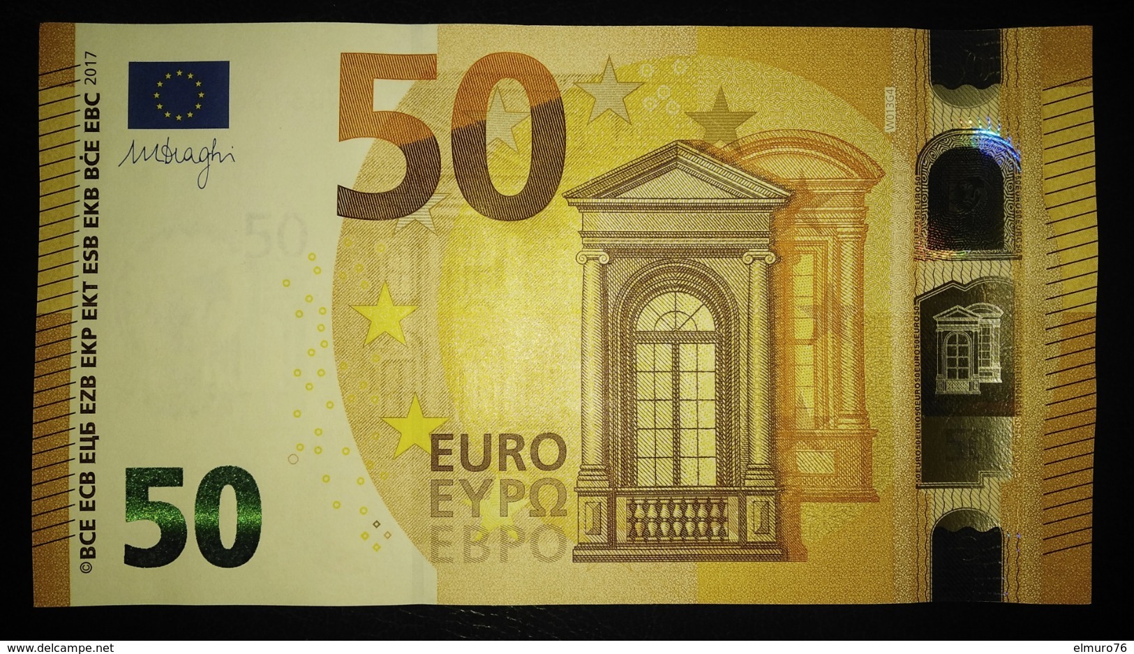 50 EURO W013G4 DRAGHI Germany Serie WB Perfect UNC - 50 Euro