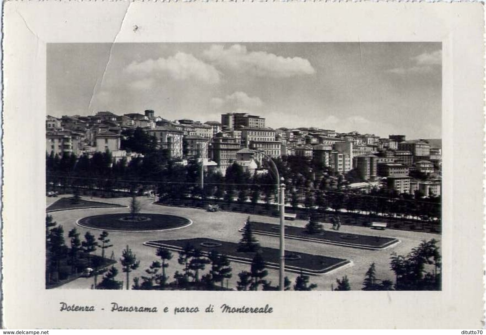 Potenza - Panorama E Parco Di Monreale - Formato Grande Viaggiata Mancante Di Affrancatura – E 14 - Potenza