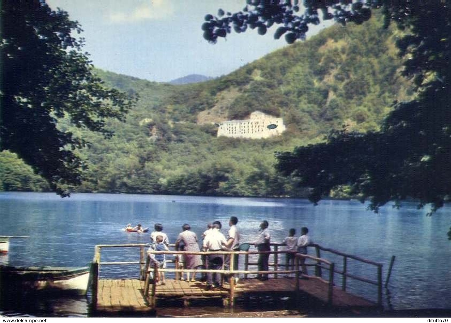 Monticchio Laghi - Potenza - Lago Piccolo E Badia - Formato Grande Non Viaggiata – E 14 - Potenza