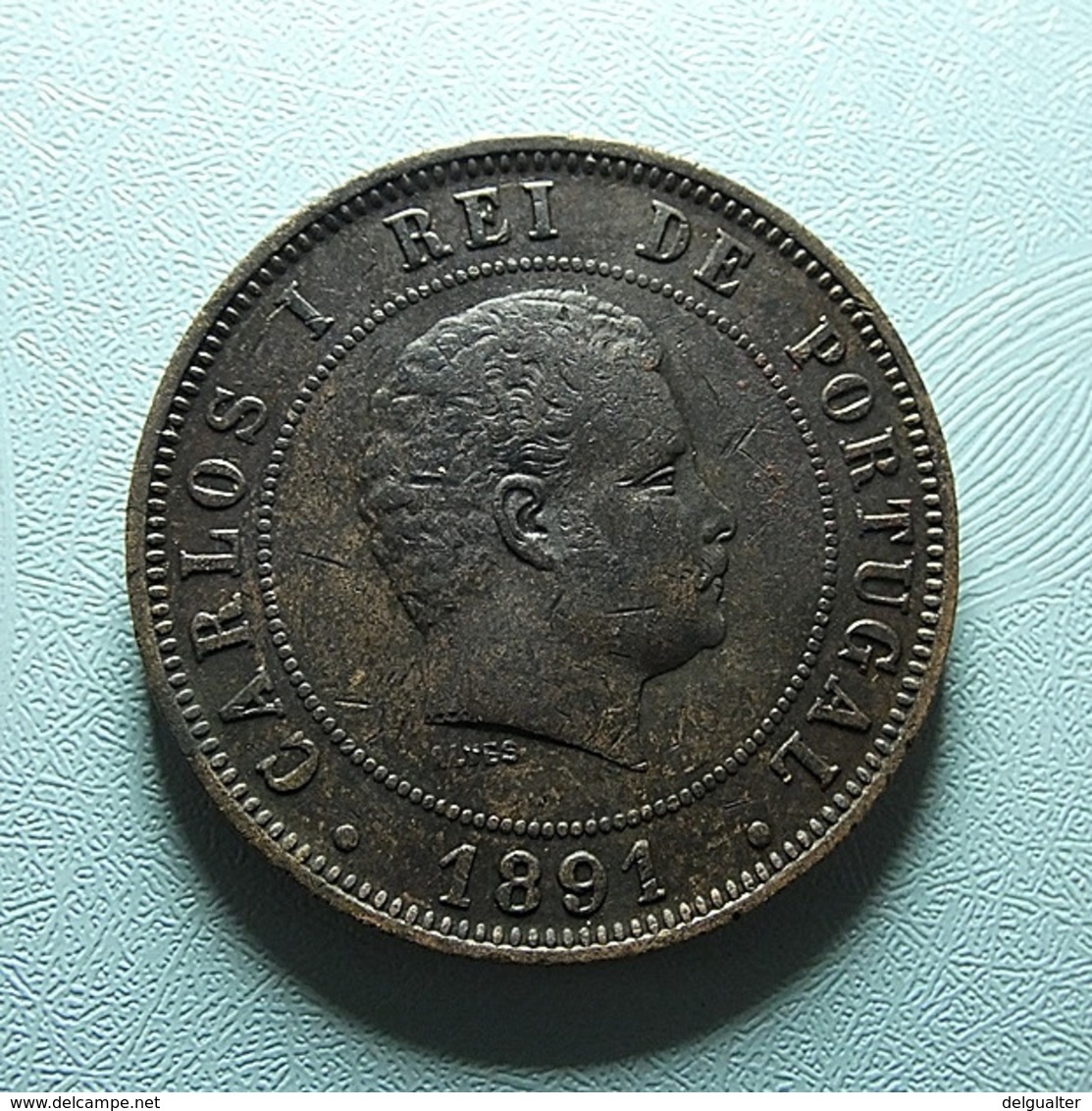 Portugal 20 Reis 1891 - Portugal