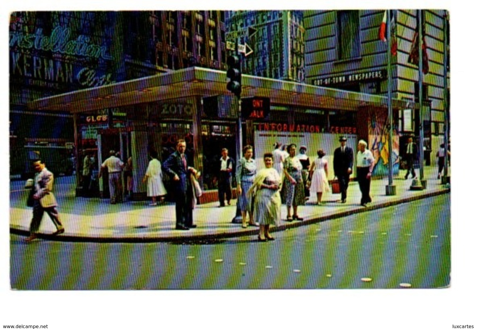 TIMES SQUARE INFORMATION CENTER. - Time Square