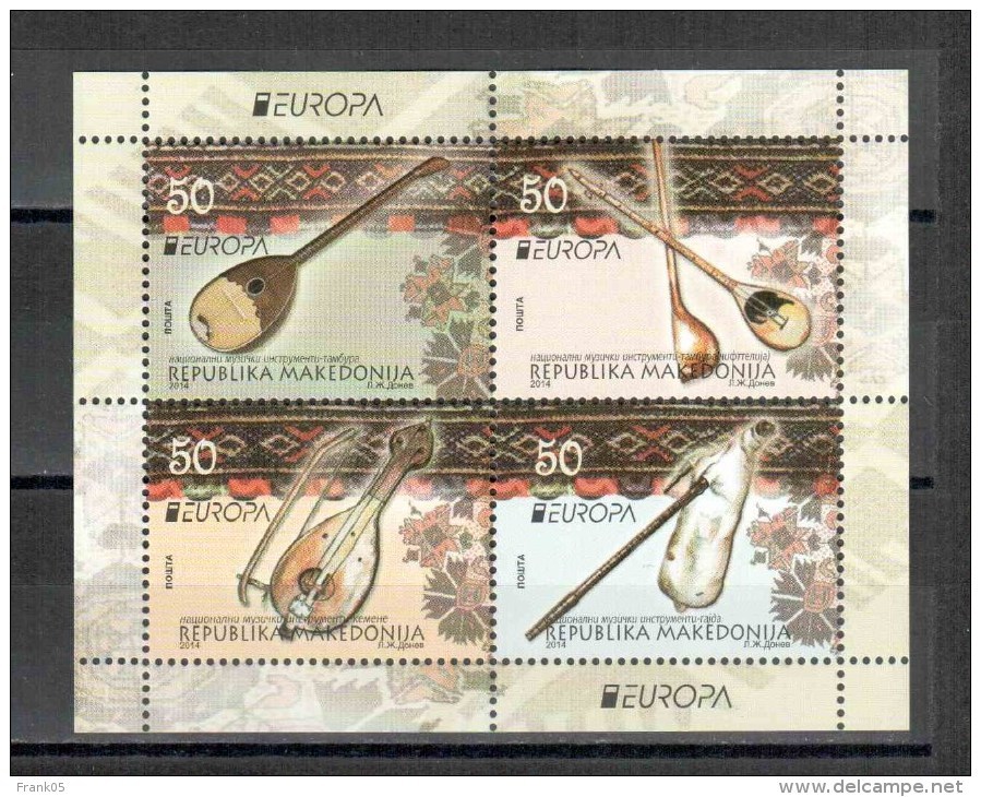 Makedonien / Macedonia / Macedonie 2014 MH/booklet EUROPA ** - 2014