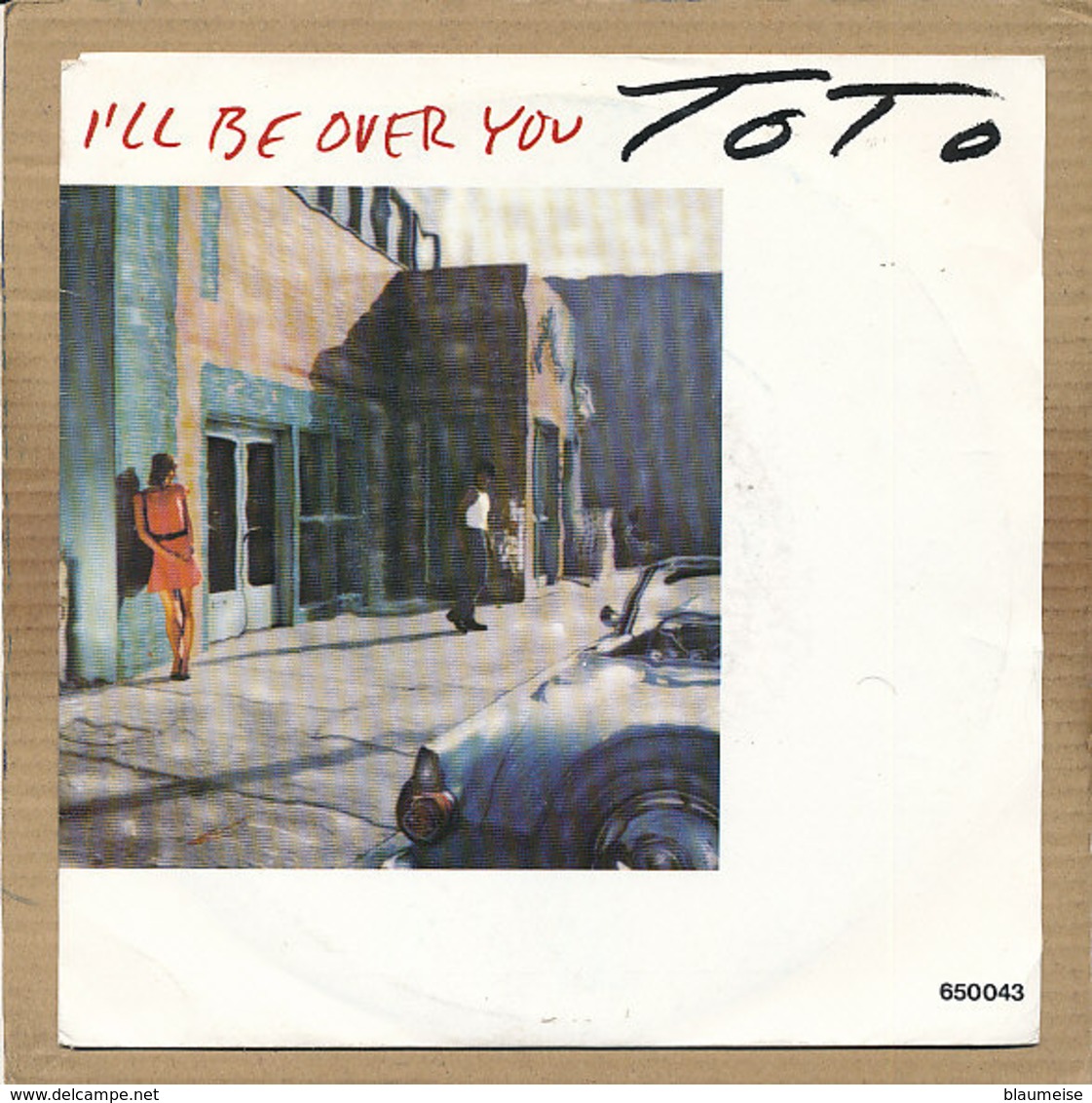 7" Single, Toto - I'll Be Over You - Disco, Pop