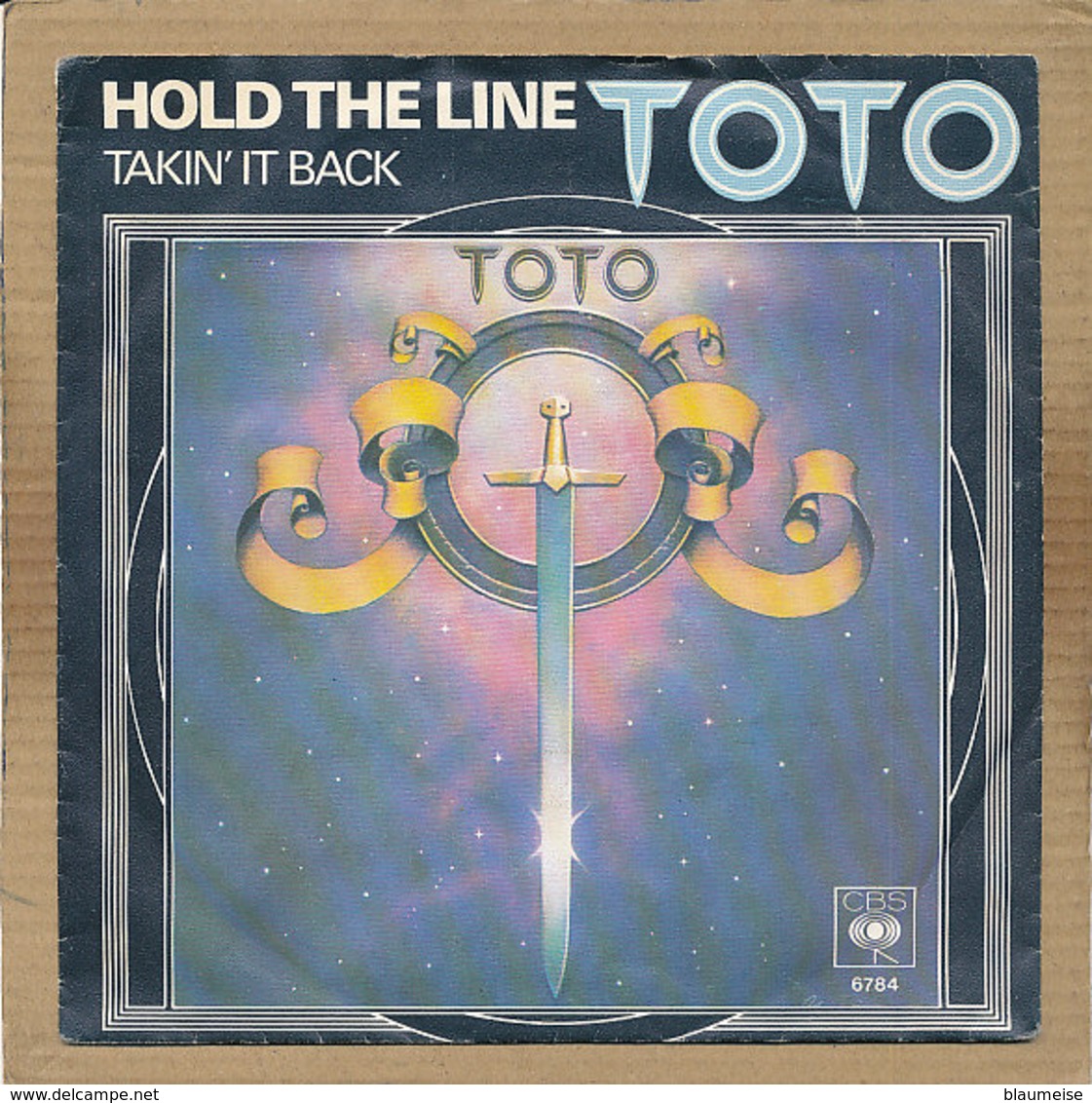 7" Single, Toto - Hold The Line - Disco, Pop