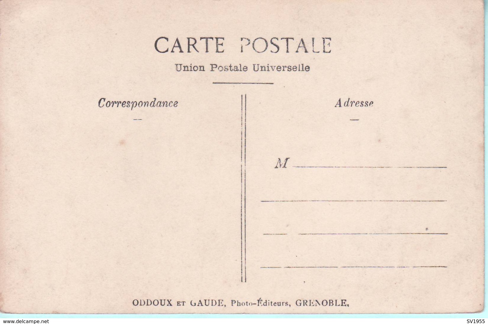 ODDOUX ET GAUDE N°69 ENVIRONS DE GRENOBLE - Sonstige & Ohne Zuordnung