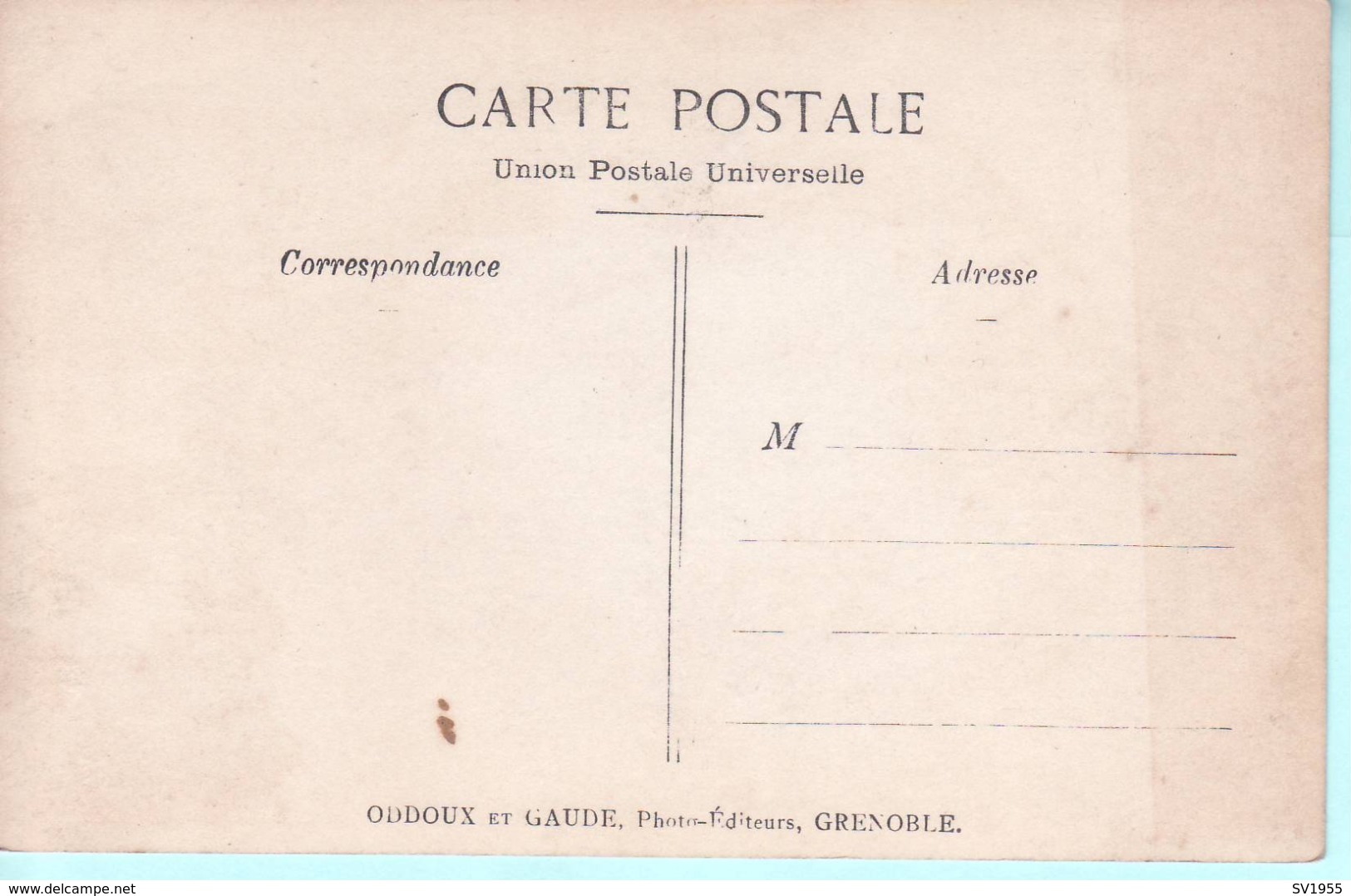 ODDOUX ET GAUDE N°67 ENVIRONS DE GRENOBLE - Sonstige & Ohne Zuordnung