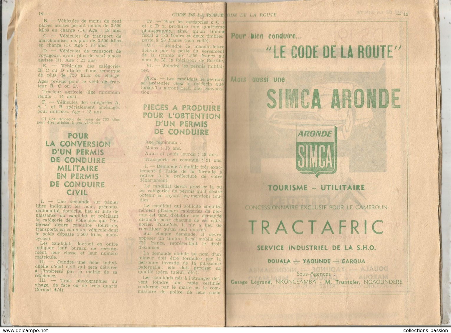 La Presse Du CAMEROUN Vous Offre LE CODE DE LA ROUTE , 32 Pages , Publicités , Frais Fr 2.75 E - Publicités