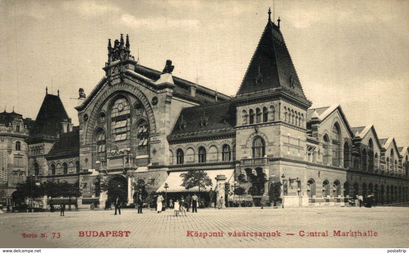 BUDAPEST - Központi - Vásárcsarnok - Central - Markthalle - Hongrie