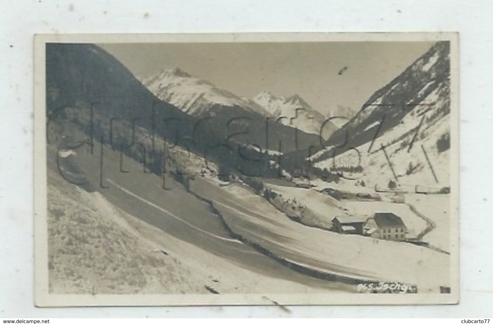 Ischgl (Suisse, Tyrol) : Gesamtansicht Des Tals Mit Pisten Im 1930 PF. - Ischgl