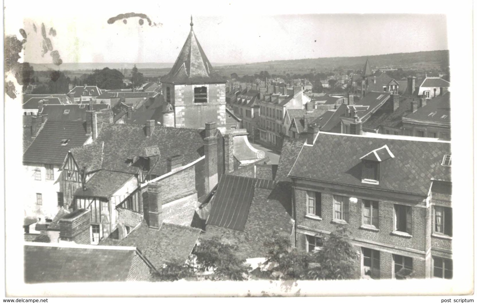 Gaillon - Quartier Autour De L'église - Carte Photo - Altri & Non Classificati