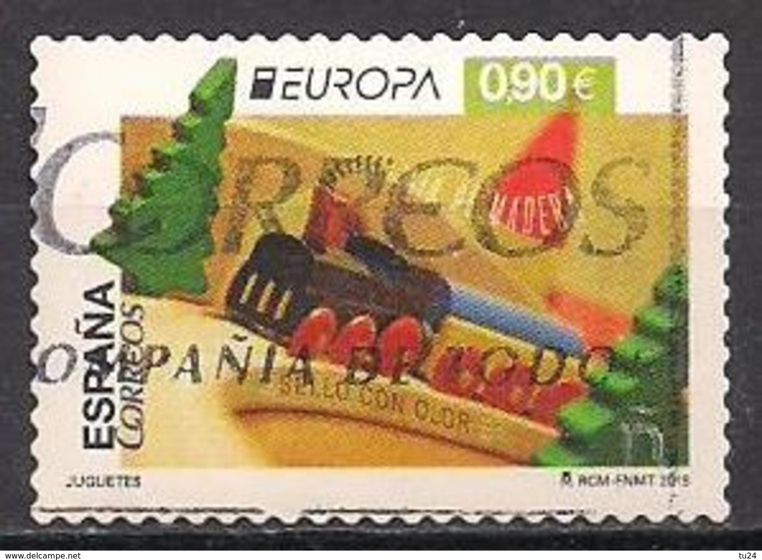 Spanien  (2015)  Mi.Nr.    Gest. / Used  (4ga29)  EUROPA - Gebraucht