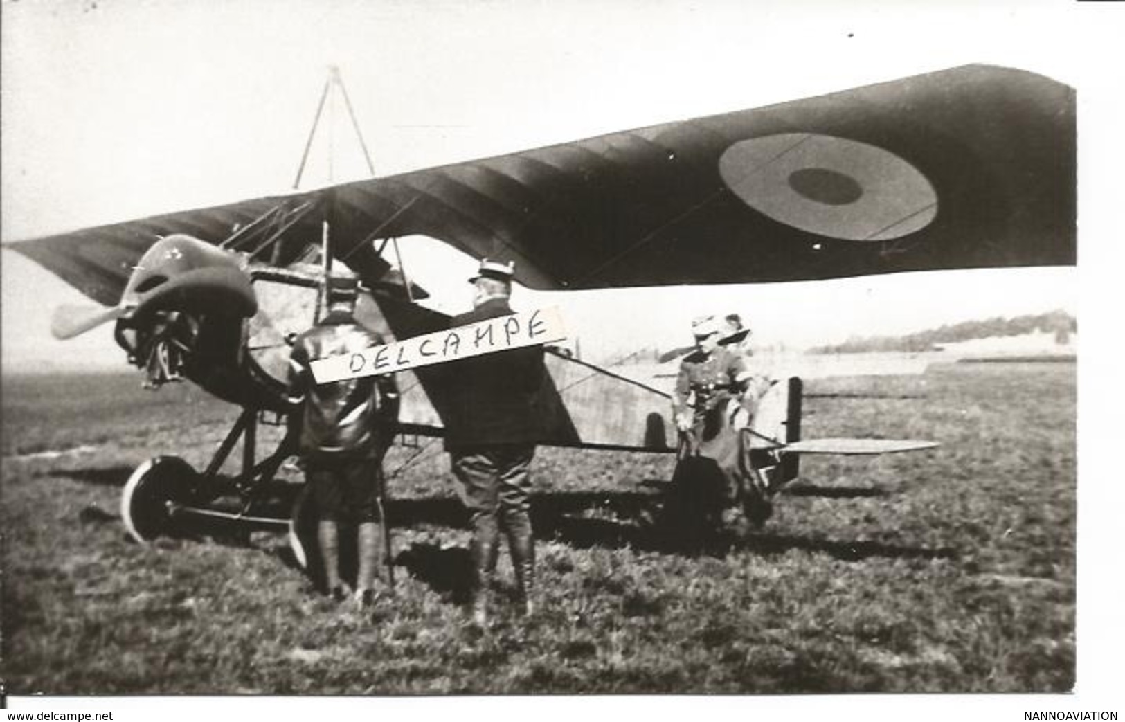 PHOTO AVION MORANE SAULNIER A IDENTIFIER      12X17CM - Aviación