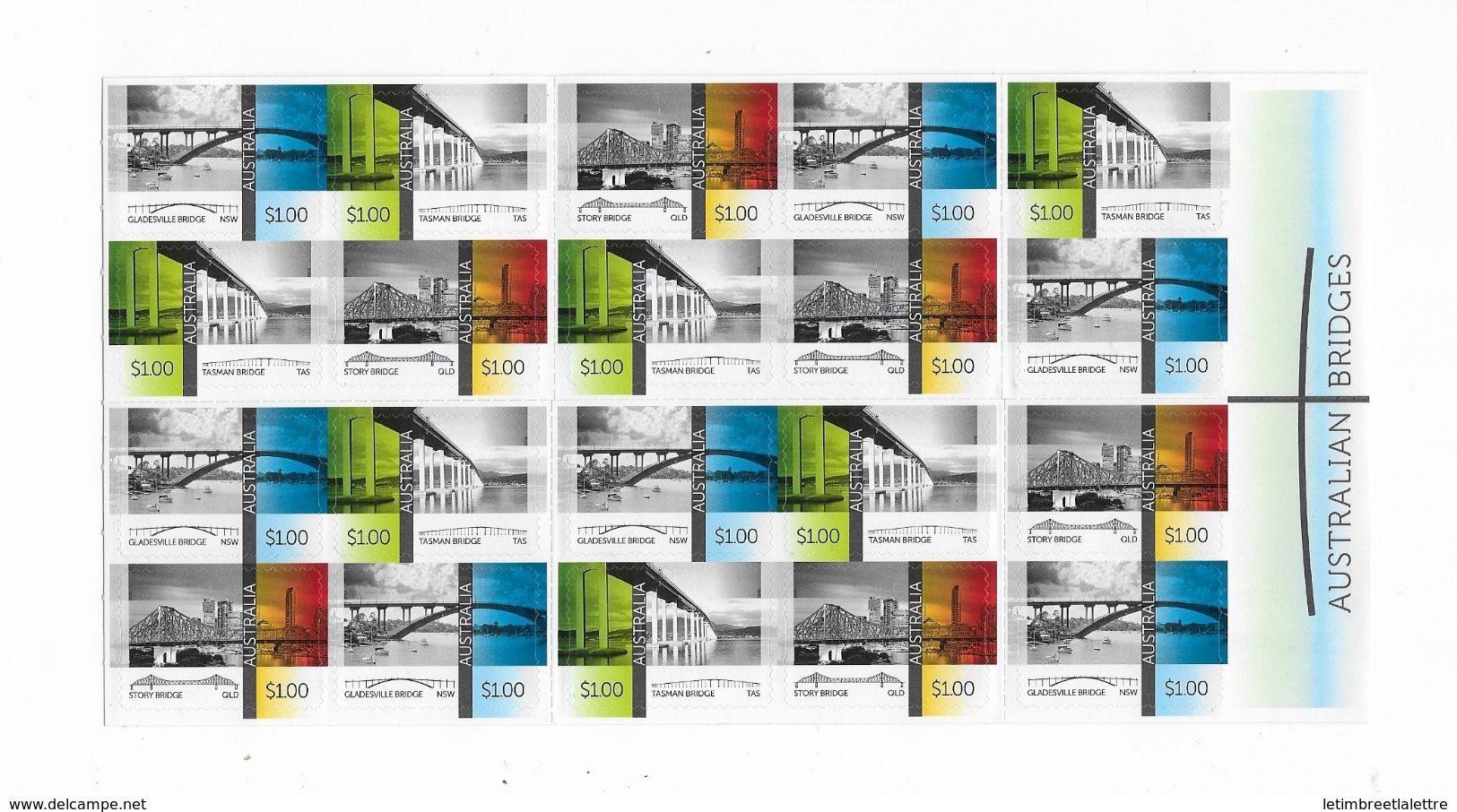 AUSTRALIE Carnet  N °4304** Architecture Ponts - Booklets