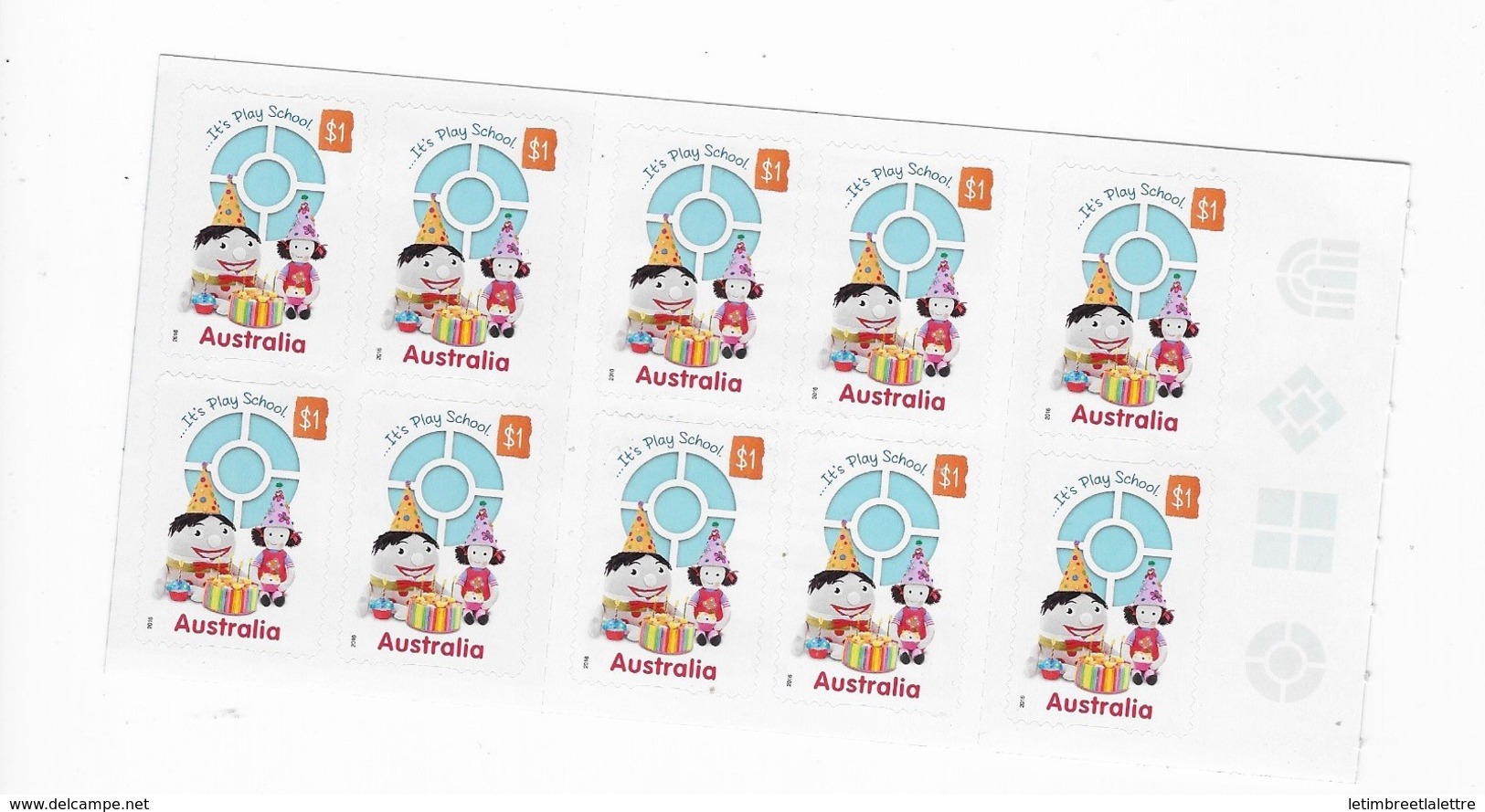 AUSTRALIE Carnet  N °4346** Play School - Postzegelboekjes