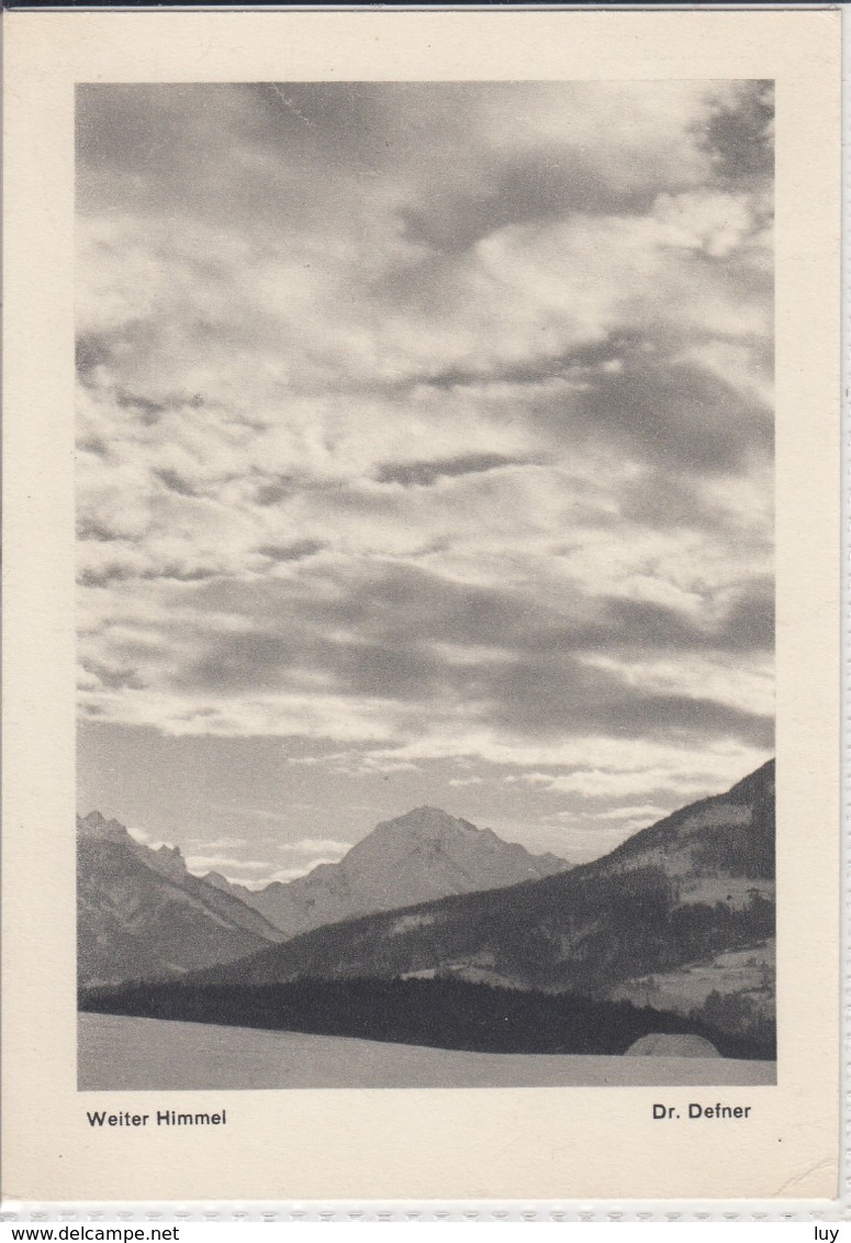 Photo AK - Dr. Defner  - Weiter Himmel  1953 - Fotografie