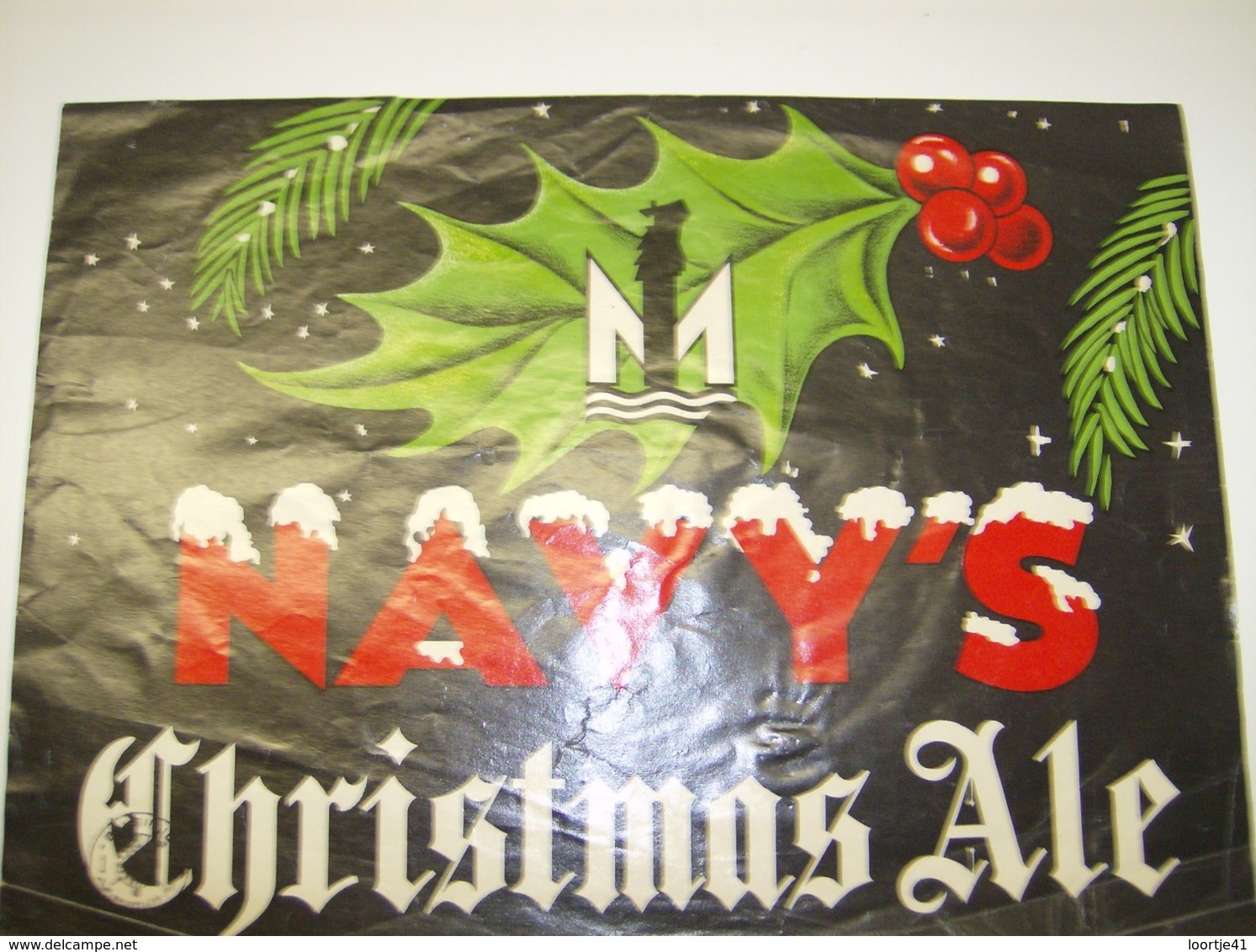 Affiche Poster Pub Reclame - Bier Navy's Christmas Ale - Affiches