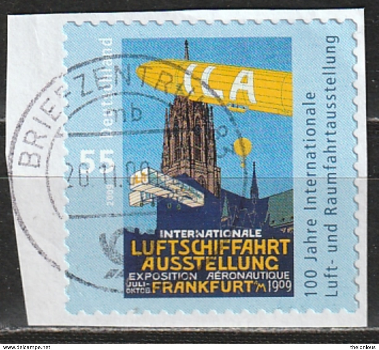 # BRIEFZENTRUM 83 Mb - 20. 11 09 - .. - Mi N. 2755 - INTERNATIONALE LUFT - Altri & Non Classificati