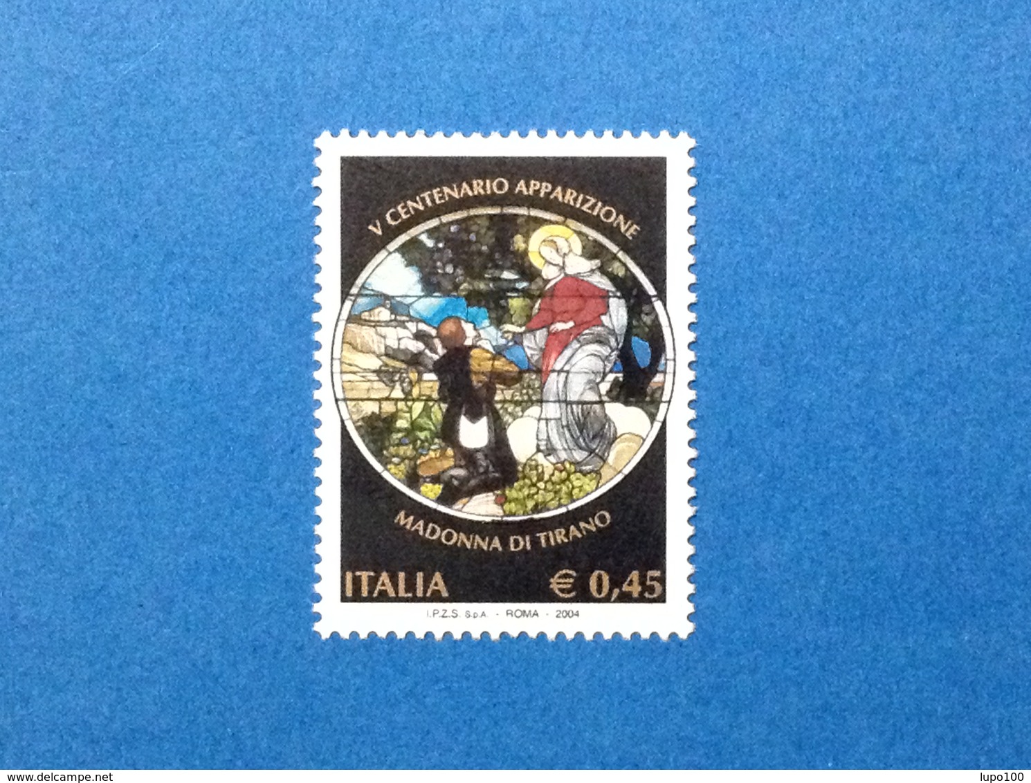 2004 ITALIA FRANCOBOLLO NUOVO STAMP NEW MNH** APPARIZIONI MADONNA DI TIRANO - 2001-10: Neufs