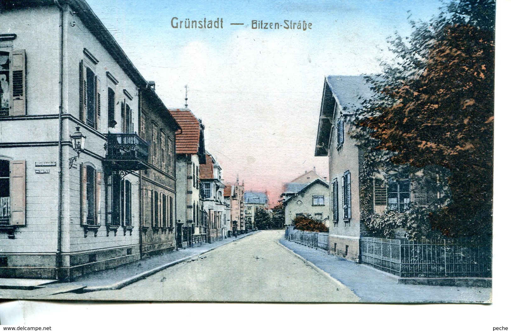 N°78228 -cpa Grünstadt -Bitzen Strass- - Gruenstadt