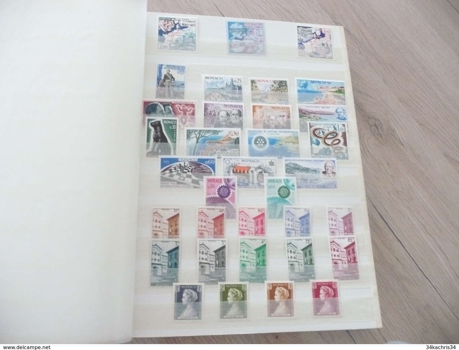 Collection Monaco TP Et Blocs Neuf Charnière Et Sans Forte Côtede 1930 à 1980 - Collezioni & Lotti