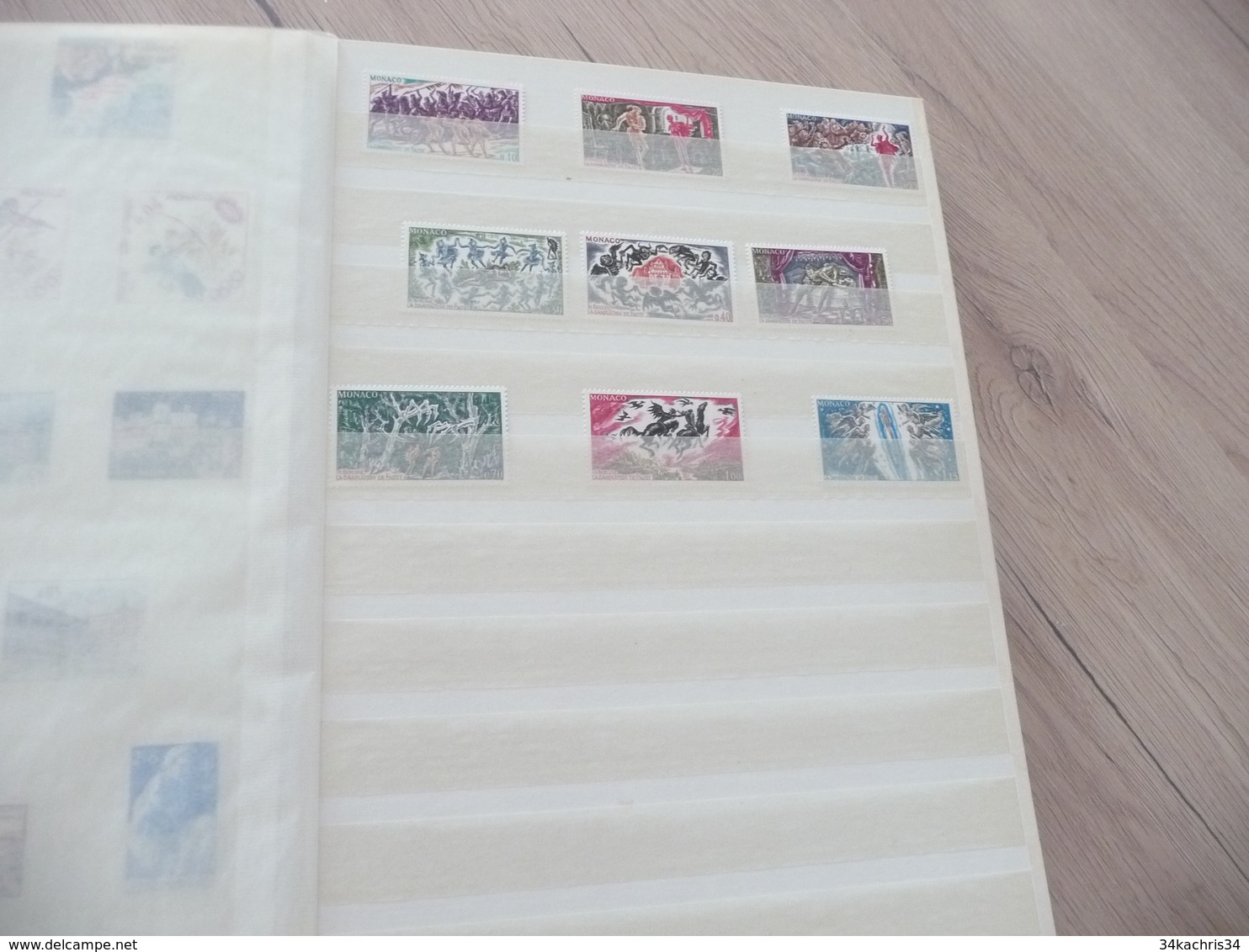 Collection Monaco TP et blocs Neuf charnière et sans forte côtede 1930 à 1980