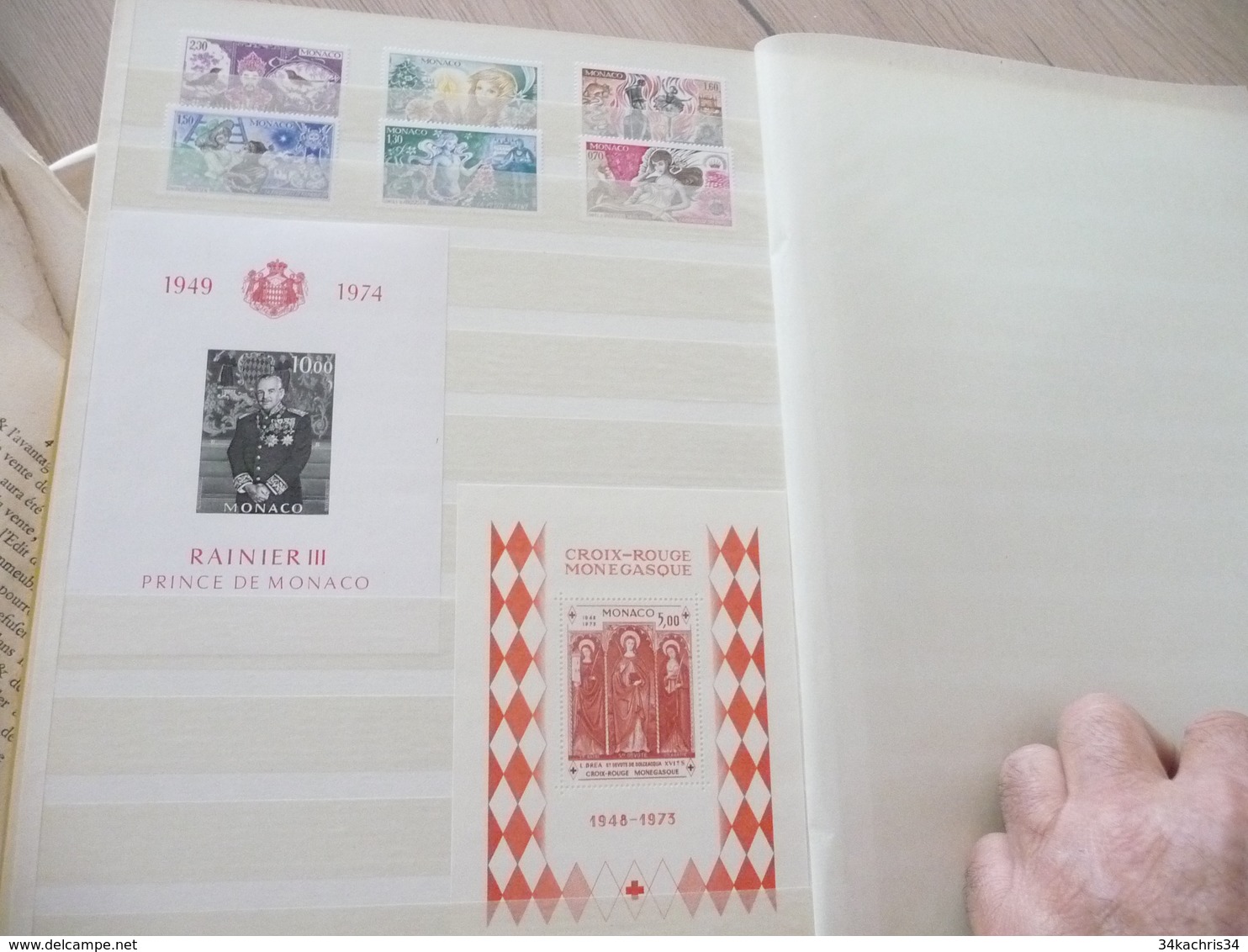 Collection Monaco TP et blocs Neuf charnière et sans forte côtede 1930 à 1980