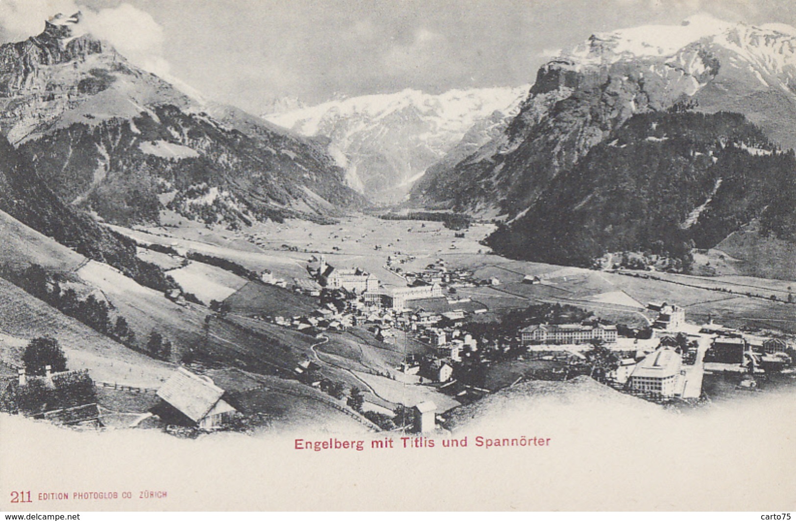 Suisse - Engelberg Mit Titlis Und Spannörter - Précurseur - Engelberg