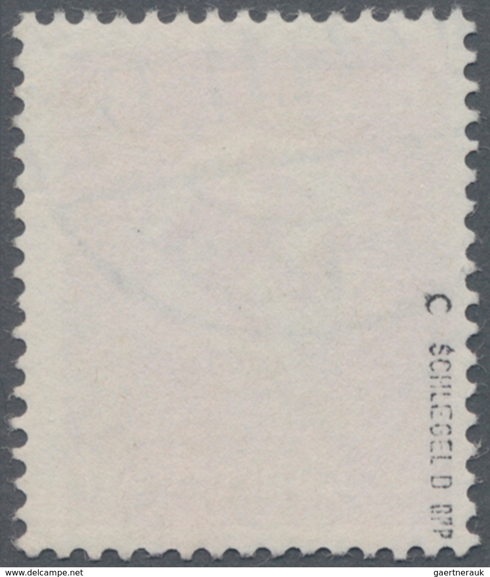 Deutsches Reich - Dienstmarken: 1943, 6 Pf Schwarzgrauviolett, Hakenkreuz Im Eichenkranz, Gestempelt - Service