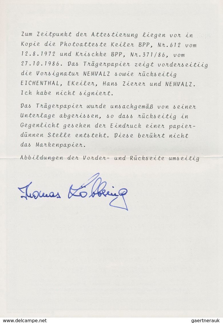 Dt. Besetzung II WK - Estland - Moiseküll (Möisaüla): 1941, 1,20 Auf 1 K Dkl'orange Freimarke "Werkt - Besetzungen 1938-45