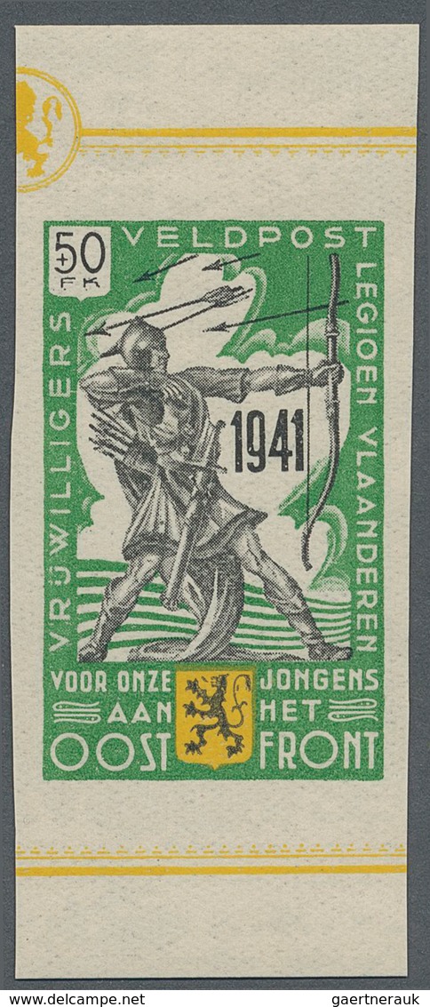 Dt. Besetzung II WK - Belgien - Flämische Legion: FLÄMISCHE LEGION, herausragend besetzte Spitzen-Sa