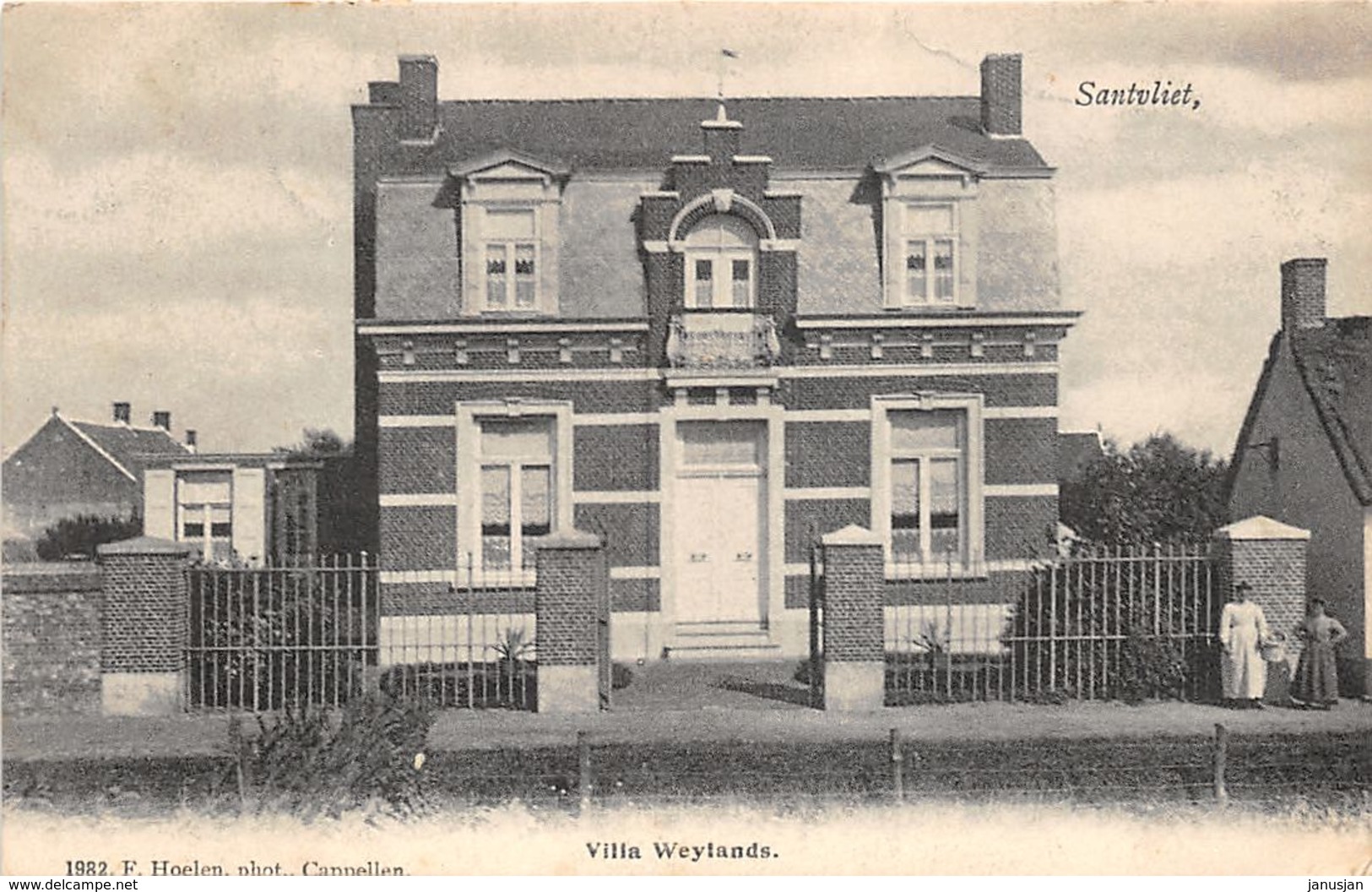 BB113 Zandvliet Santvliet Villa Weylands 1907 - Antwerpen