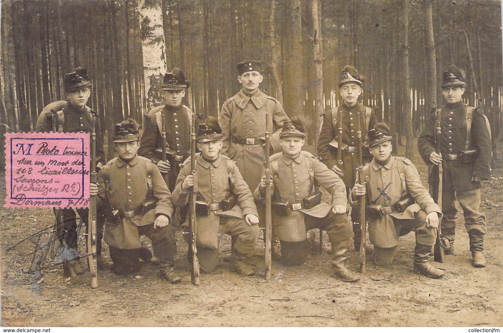 CARTE PHOTO MILITAIRE - Régiments