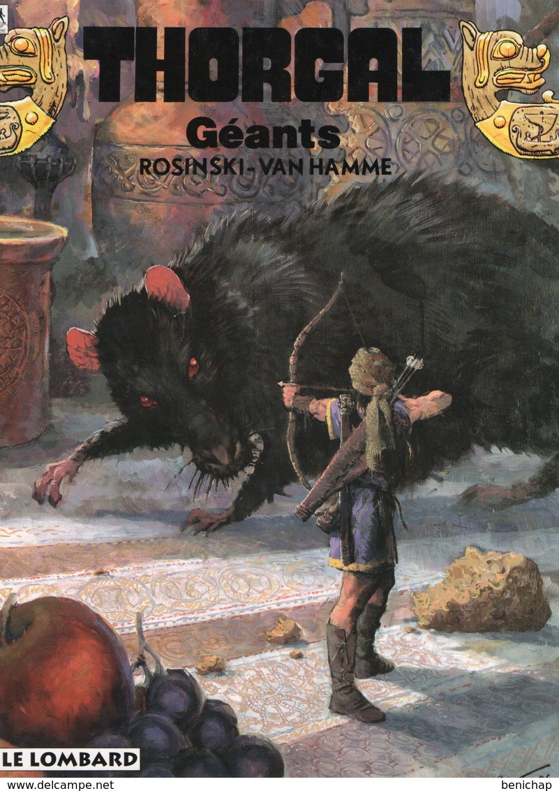 Thorgal N° 22 - Géants -  EO Le Lombard 11/1996 - G.Rosinski - J.Van Hamme. - Thorgal