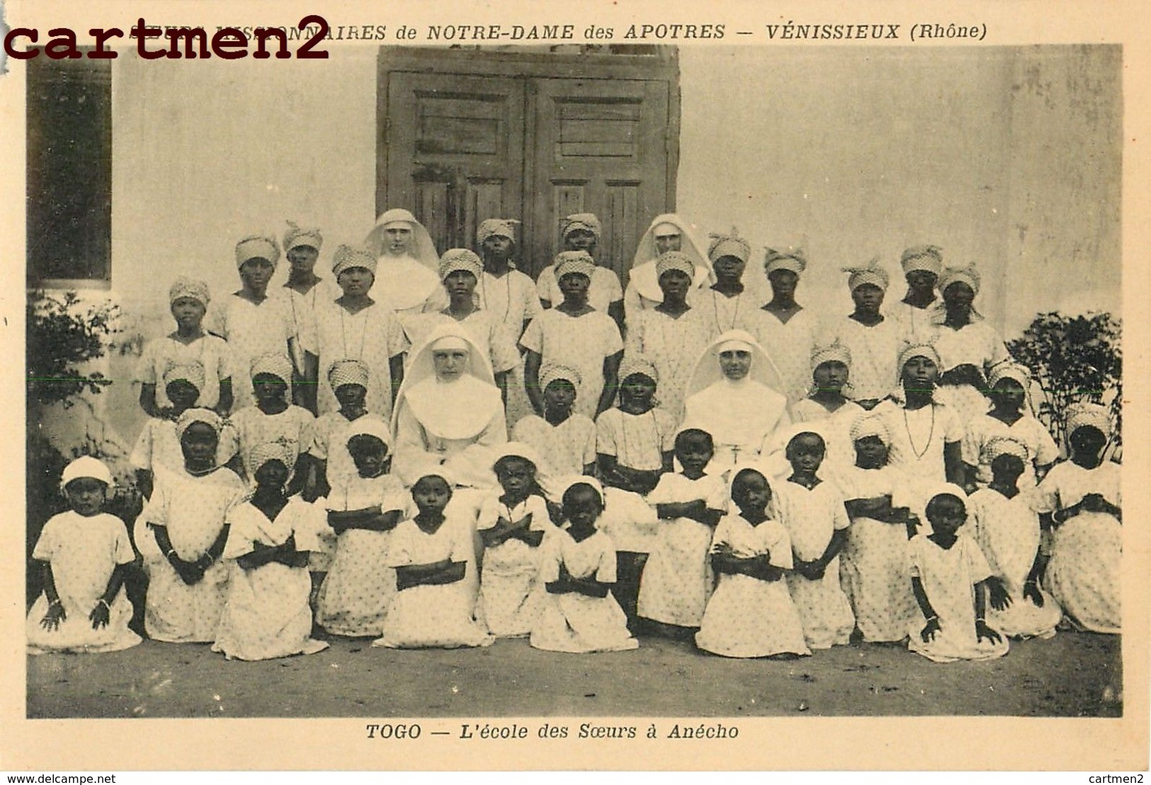 TOGO ECOLE A ANECHO SŒURS MISSIONNAIRES NOTRE-DAME DES APOTRES VENISSIEUX LYON RHONE RELIGION AFRIQUE - Togo