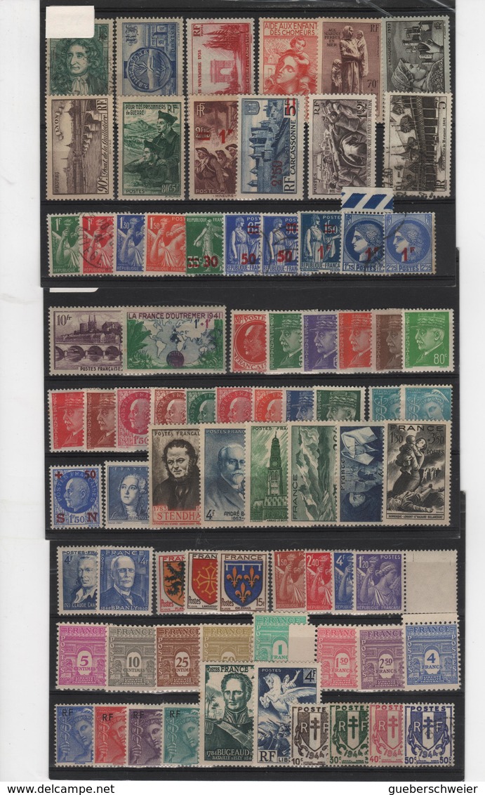 Carton De + 2 Kg De Timbres, Lettres, Entiers Postaux, Aérogrammes, Beau Lot De Timbres De France, Colonies, Andorre Et - Collections