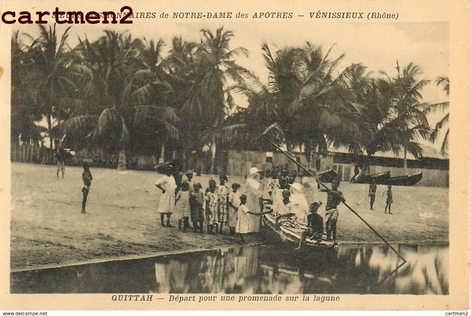 QUITTAH GHANA SŒURS MISSIONNAIRES NOTRE-DAME DES APOTRES VENISSIEUX LYON RHONE RELIGION AFRIQUE - Ghana - Gold Coast