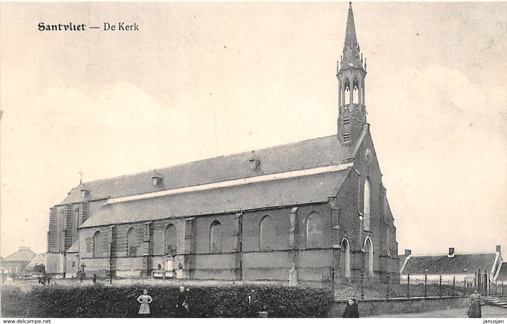 BB169 Santvliet De Kerk 1920-30 - Antwerpen