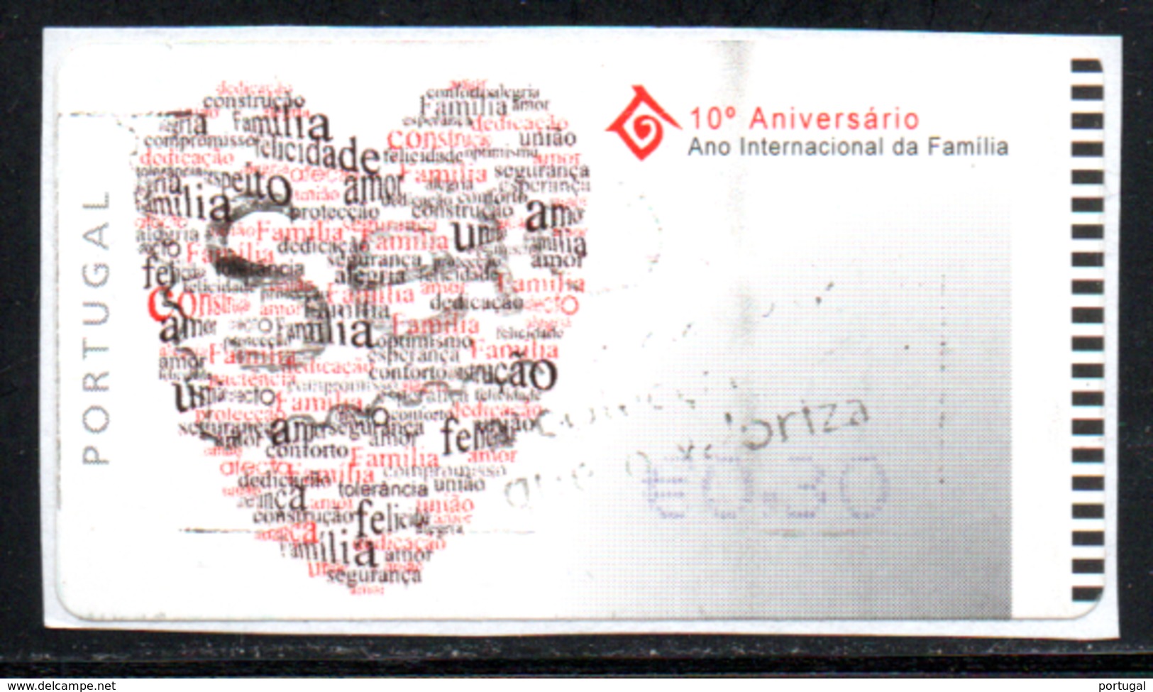 Portugal 2004 ATM-FRAMA - 10° Aniversario Do Ano .... - 0.30 € - Machine Labels [ATM]