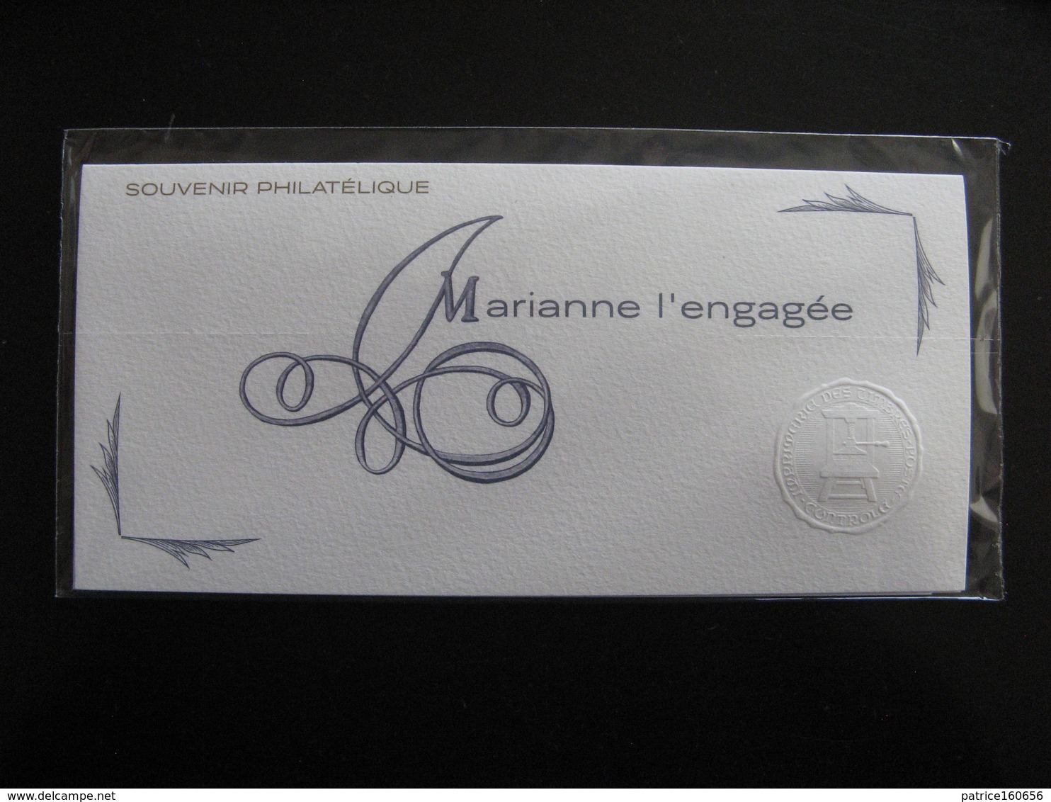 TB B.F. Souvenirs N° 145 Et 145C ; " Marianne L'engagée ", Sous Blister, Neuf XX. - Blocs Souvenir