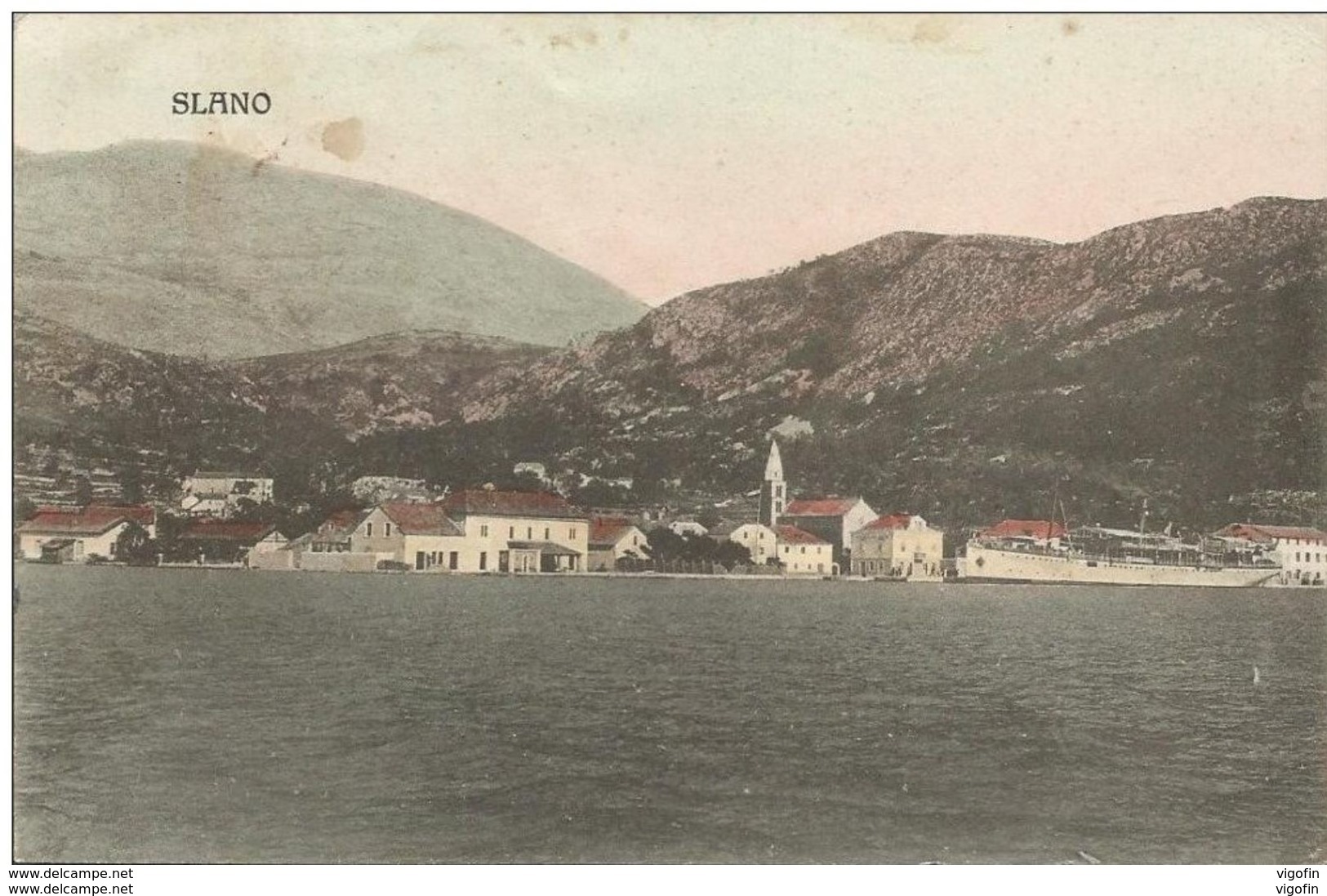 SLANO DALMAZIA, HRVATSKA CROAZIA, PC, Circulated - Croazia