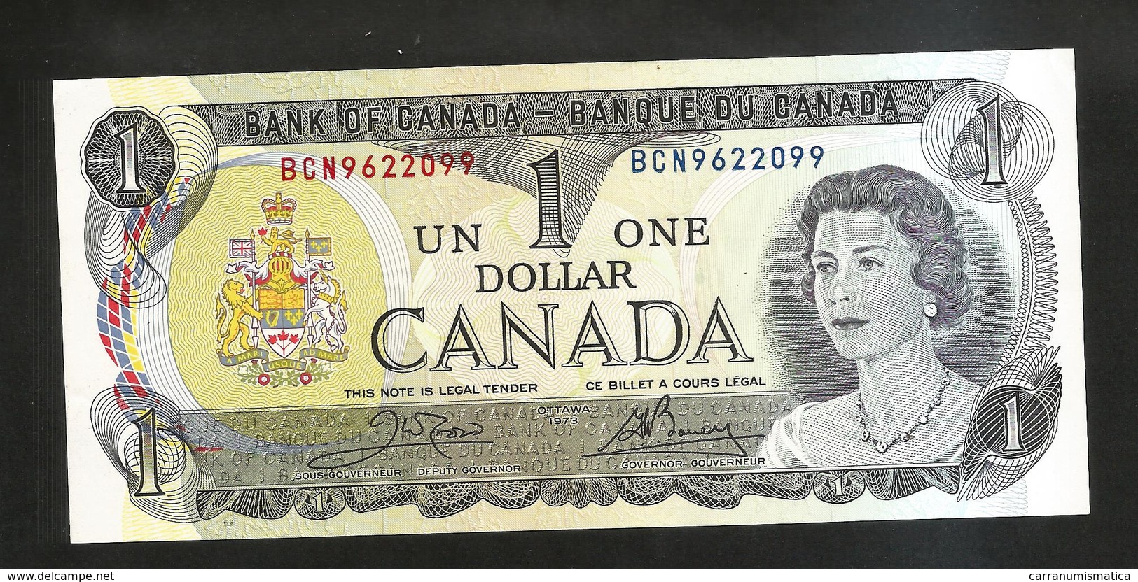 Banque Du CANADA / Bank Of CANADA - One DOLLAR (OTTAWA 1973) AUNC - Canada