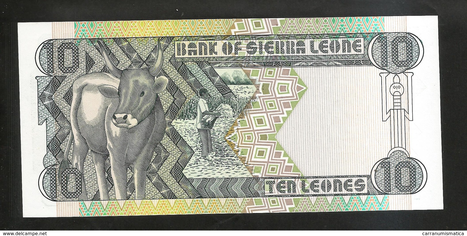 SIERRA LEONE - BANK Of SIERRA LEONE - 10 LEONES (1988) - Sierra Leone