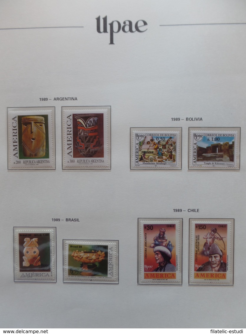Coleccion Collection Upaep 1989 - 1991 Completa - Colecciones (en álbumes)