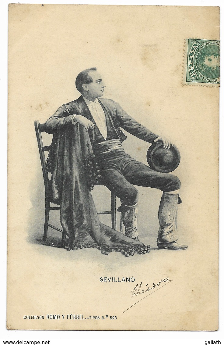 Sevillano Homme...1904 - Sevilla