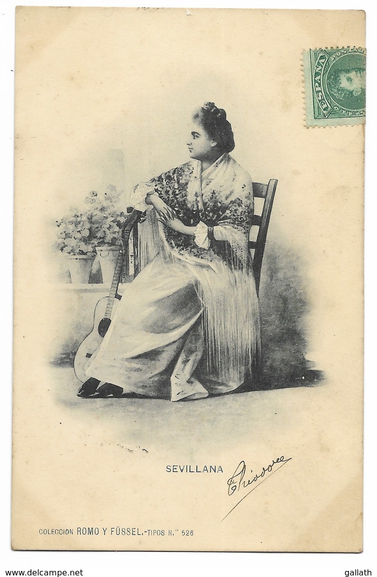 Sevillana Femme...1904 - Sevilla