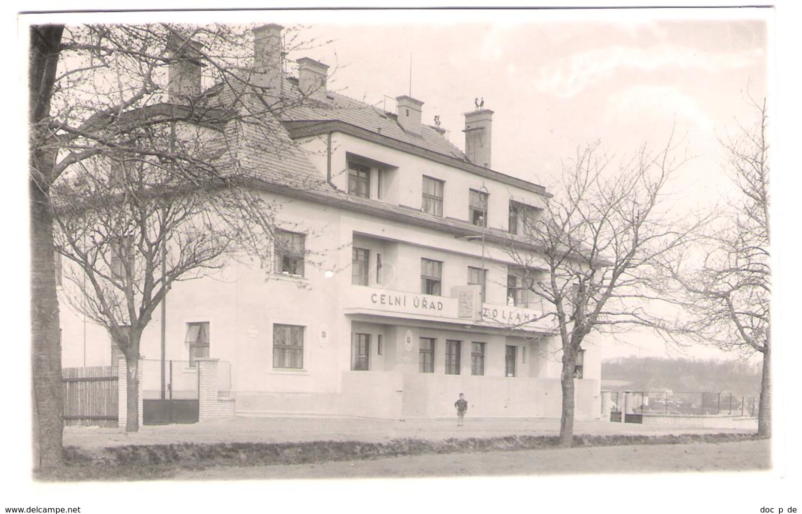 Czech Republik - Ort Unbekannt ? - Town Unknown ? - Celni Urad Zollamt - Zoll - Douane - Old View - Customs