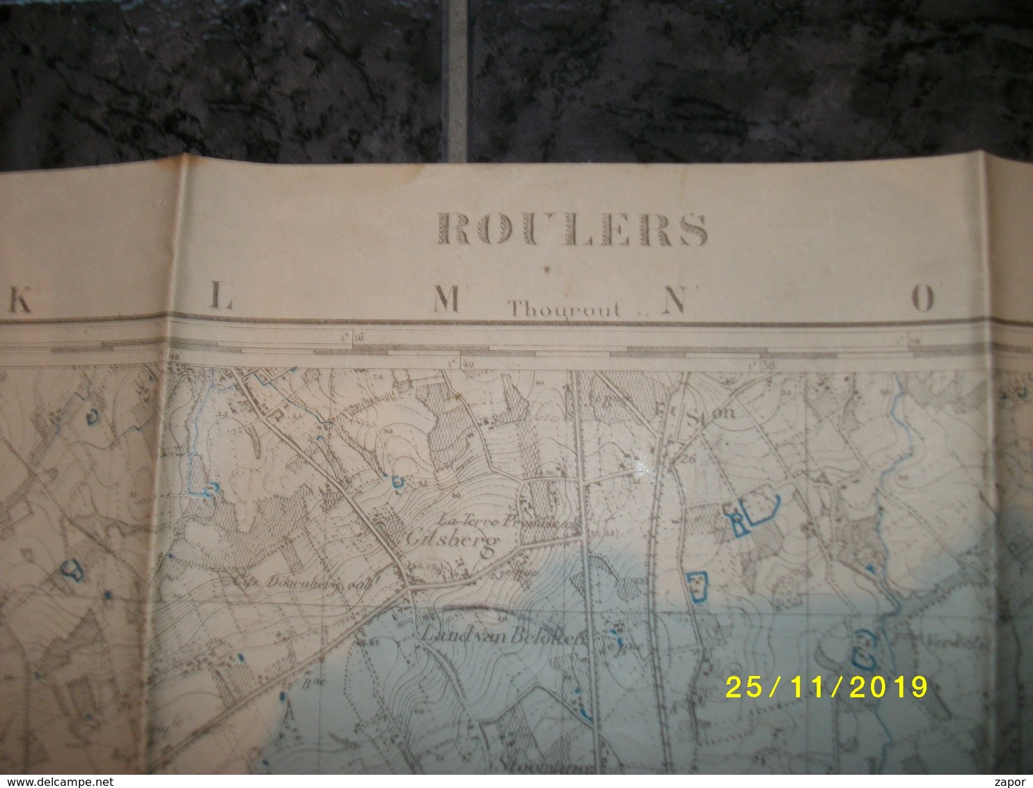 Topografische / Stafkaart Van Roeselare - Roulers (Hooglede - Beveren - Rumbeke) - Cartes Topographiques